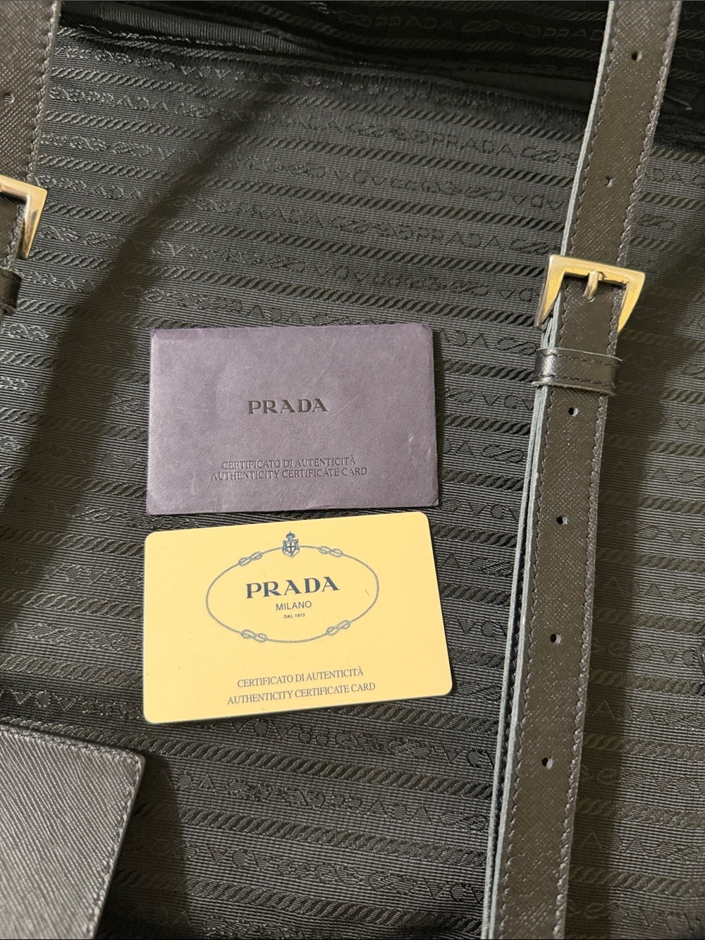 Prada Black Nylon Laptop Briefcase with Leather Trim ( final sale) - Picture 5 of 7